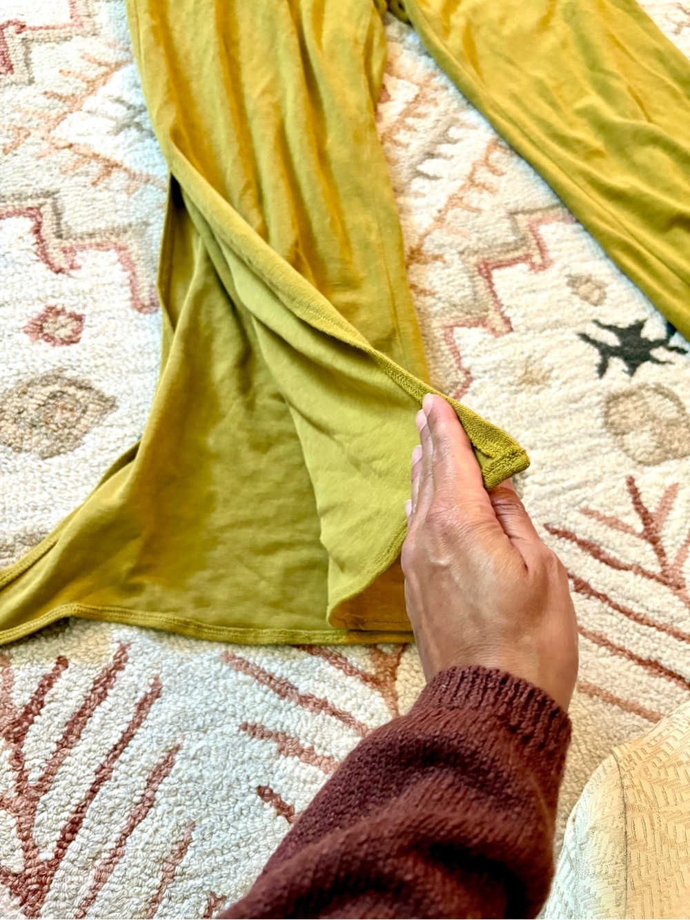 Anthropologie Daily Practice moss pant small - Picture 11 of 15